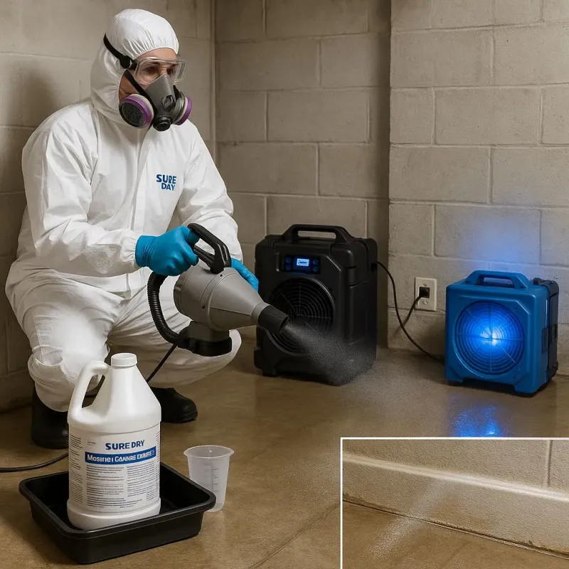 Sanitization and Odor Removal process in West Alexandria, OH